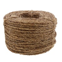 Manila Rope -Natural Fibers Moisture & Weather Resistant Rope for Marine, Decor, Indoor and Outdoor Use