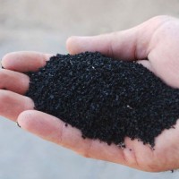 Exports SBR Black Colored Crumb Tire Rubber Granules Manufacturers Prices Per Ton Lawn Filler Crumbed Rubber for Buyers