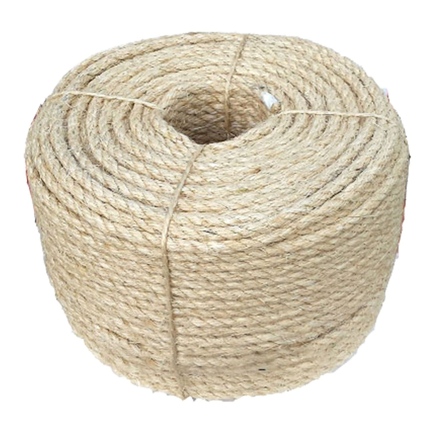 Sisal Fiber Sisal Rope for Boats, Outdoor Construction, Protection, Bundling, Room Decoration, Etc. Sisal Rope