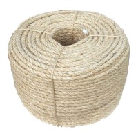 Sisal Fiber Sisal Rope for Boats, Outdoor Construction, Protection, Bundling, Room Decoration, Etc. Sisal Rope
