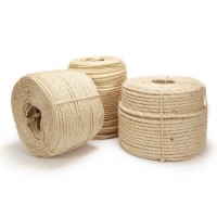 Sisal Fiber Sisal Rope for Boats, Outdoor Construction, Protection, Bundling, Room Decoration, Etc. Sisal Rope