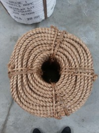 Manila Rope -Natural Fibers Moisture & Weather Resistant Rope for Marine, Decor, Indoor and Outdoor Use