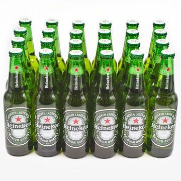 Heineken High Quality Large Beer 330ml X24 Bottles Count Heineken Beer 5% ABV Wholesale/Bulk Price